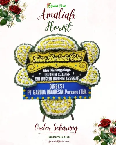 Papan Bunga Duka di Cipaganti